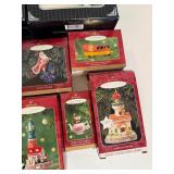 Large Lot of Hallmark Keepsake Ornaments, Including The Weiner Mobile