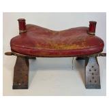 Vintage Camel Saddle w/ Great Patina