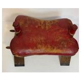 Vintage Camel Saddle w/ Great Patina