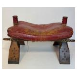Vintage Camel Saddle w/ Great Patina