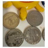 Vintage Las Vegas Lot -  including chips, dice & coasters