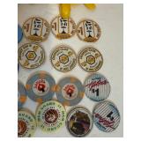 Vintage Las Vegas Lot -  including chips, dice & coasters