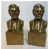 Pair of Vintage Lincoln Bookends