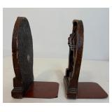Pair of Vintage Western Motif Bookends