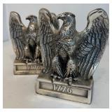 Pair of Vintage Eagle Bookends