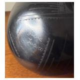 INCREDIBLE Lidia Lucero Black on Black Mata Ortiz Pot Vase
