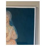 Leonor Fini "Sphinx Voile" 1970 Signed Numbered Print in Lucite Frame
