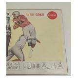 Vintage 1960 Coca-Cola Football Adverting Posters