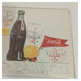Vintage 1960 Coca-Cola Football Adverting Posters