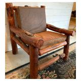 Log Chair with cloth pads