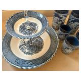 Currier and Ives Servingware Set