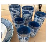 Currier and Ives Servingware Set