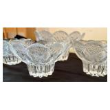 5 Piece Lausitzer Glass Bowl Set
