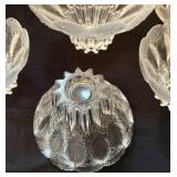 5 Piece Lausitzer Glass Bowl Set
