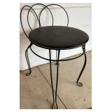 Cute Black Dressing Table Chair