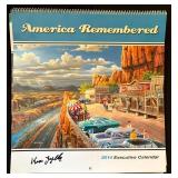 Ken Zylla Lot of 8 Calendars