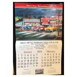 Ken Zylla Lot of 5 Calendars