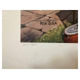 Ken Zylla Print "Country Auction"