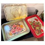 Vintage Metal Trays