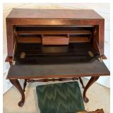 Queen Anne Style Secretary Desk & Chair