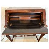 Queen Anne Style Secretary Desk & Chair