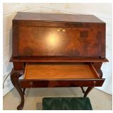 Queen Anne Style Secretary Desk & Chair