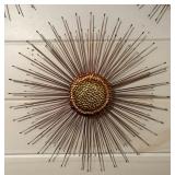 Mid-Century Sunburst Art