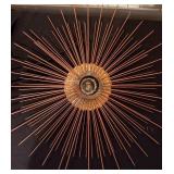 Mid-Century Sunburst Art