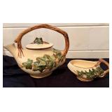 McCoy Teapot and Creamer