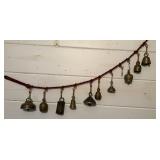 String of Brass Bells
