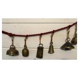 String of Brass Bells
