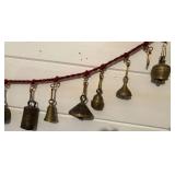 String of Brass Bells