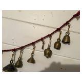 String of Brass Bells