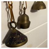 String of Brass Bells