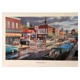 Ken Zylla Print "Reflections of Main St."
