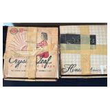 Vintage Glass Snack Sets