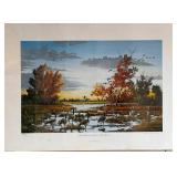 Donald Blakney print "Horseshoe Lake Honkers"