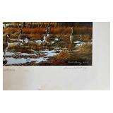 Donald Blakney print "Horseshoe Lake Honkers"