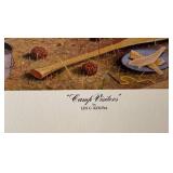 Les Kouba print "Camp Visitors"