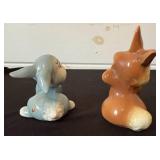 Vintage Figurines Thumper and Miss Bunny