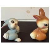 Vintage Figurines Thumper and Miss Bunny