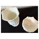 Westmoreland Milk Glass Pieces