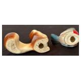 Lot of 2 Vintage Figurines