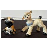 Lot of 2 Vintage Figurines