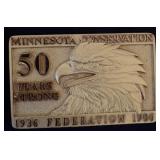 Four Collectible Metal Belt Buckles