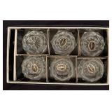 Set of 6 Salt Cellars with Spoons