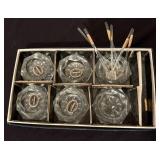 Set of 6 Salt Cellars with Spoons