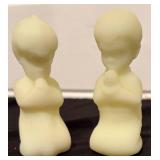 Vintage Fenton Praying Child Figurines
