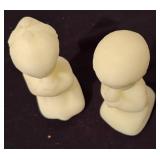 Vintage Fenton Praying Child Figurines