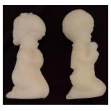 Vintage Fenton Praying Child Figurines